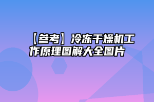 【参考】冷冻干燥机工作原理图解大全图片