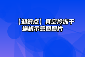 【知识点】真空冷冻干燥机示意图图片